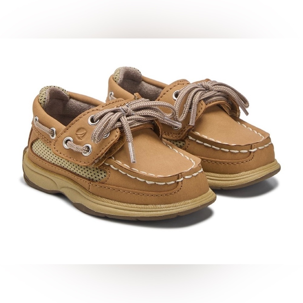 Kids Tan Sperry’s in size 7